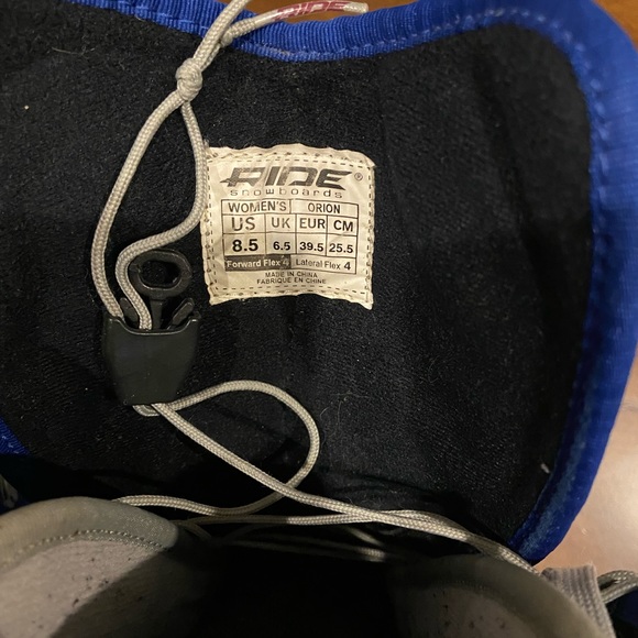 Men’s Ride Snowboarding Boots - Picture 4 of 4